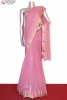 Designer Pure Silk Chiffon-Stone Work